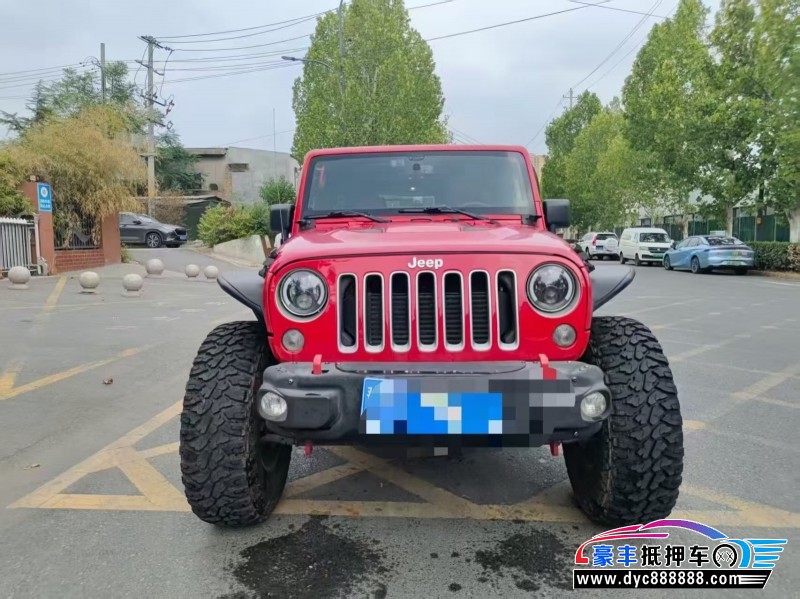 17年Jeep牧马人轿车抵押车出售