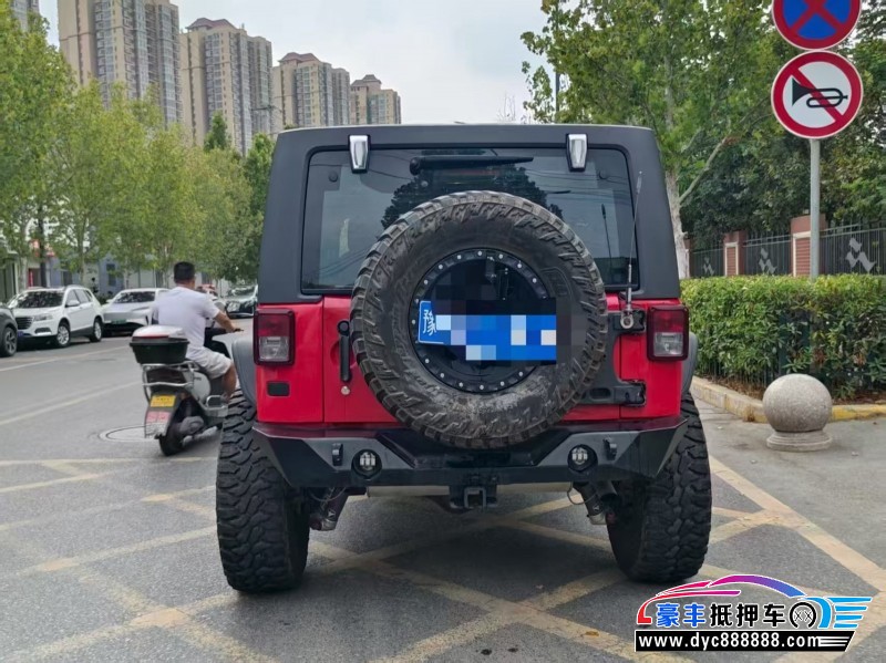 17年Jeep牧马人轿车抵押车出售