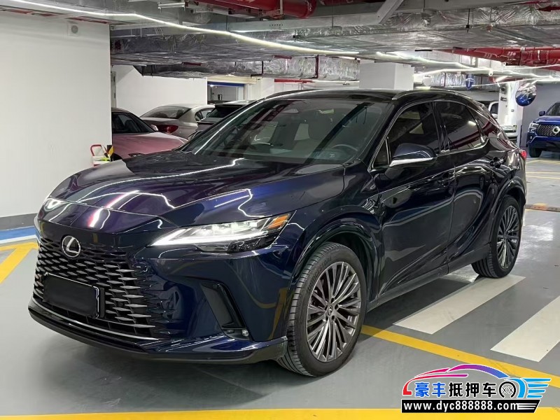 23年雷克萨斯RX轿车抵押车出售