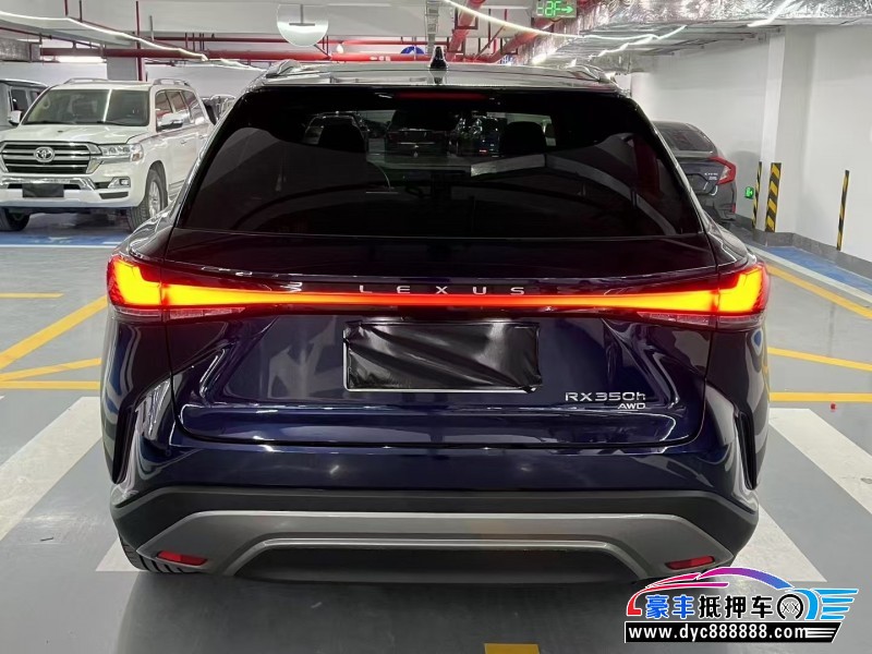 23年雷克萨斯RX轿车抵押车出售