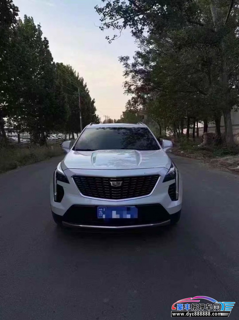 19年凯迪拉克XT4轿车抵押车出售