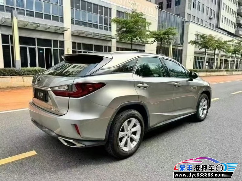 16年雷克萨斯RX轿车抵押车出售