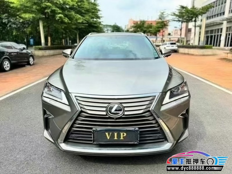 16年雷克萨斯RX轿车抵押车出售