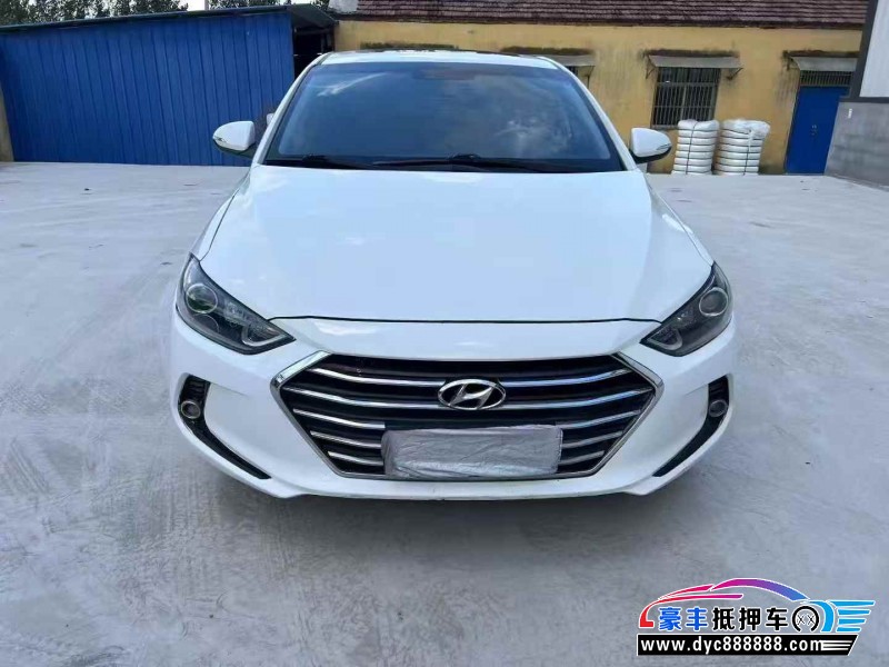 18年现代领动轿车抵押车出售