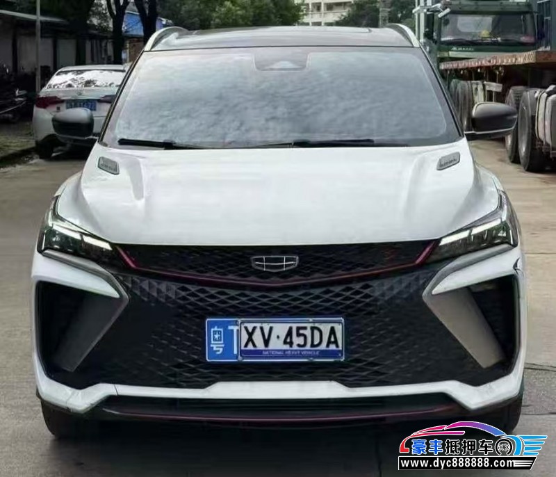 22年吉利缤越轿车抵押车出售