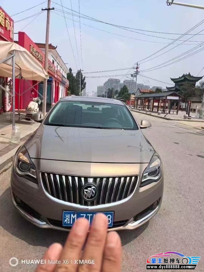 16年别克君威轿车抵押车出售