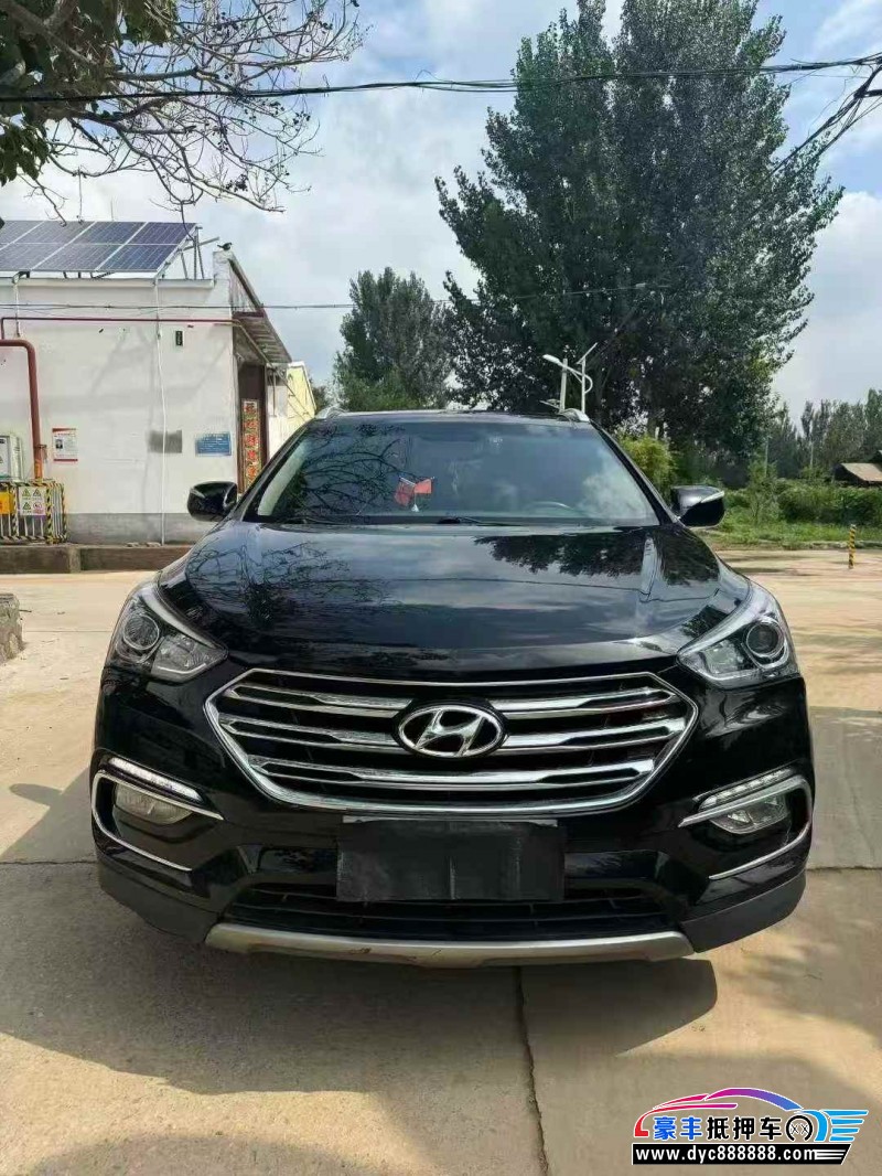 18年现代新胜达轿车抵押车出售