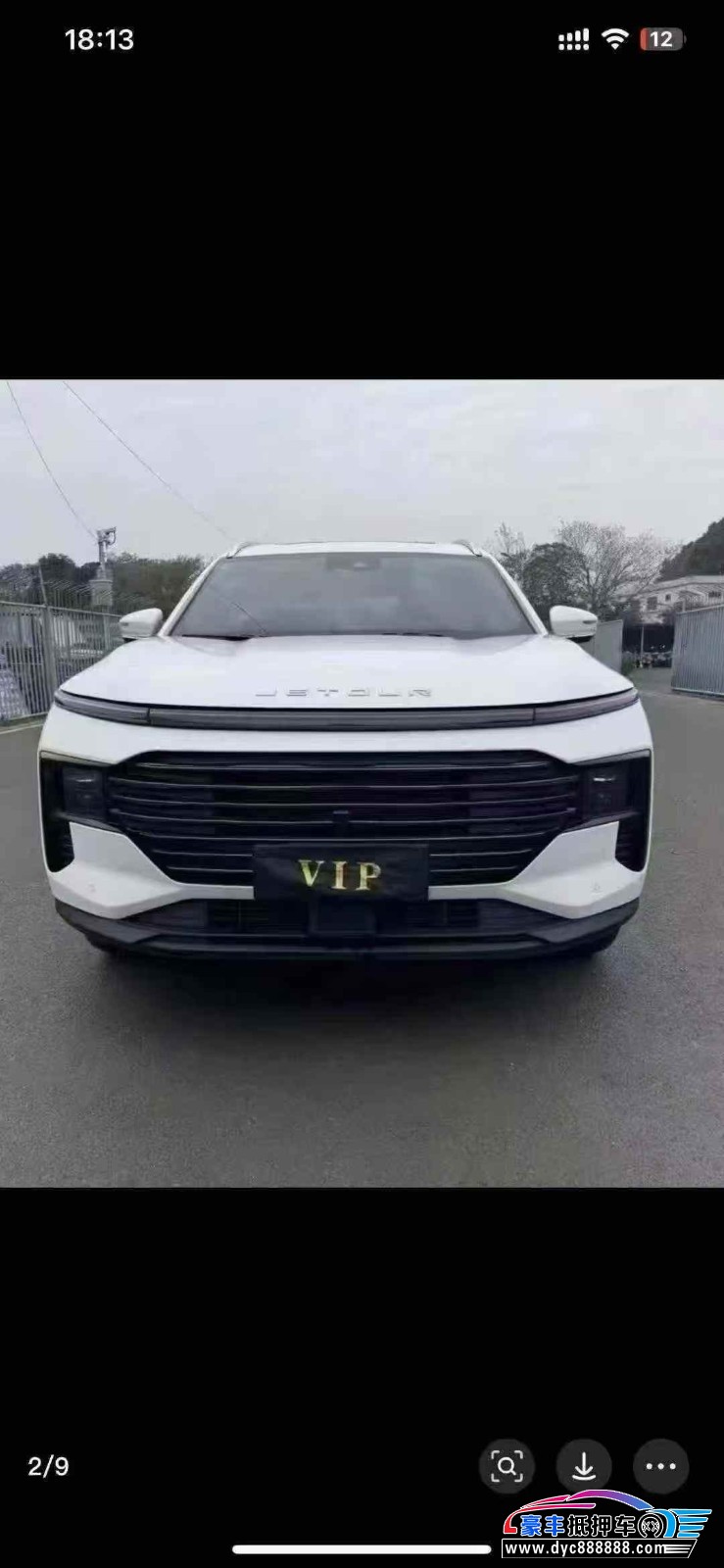 25年捷途X70轿车抵押车出售