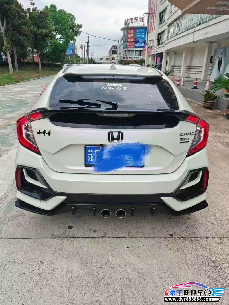 21年本田思域轿车抵押车出售