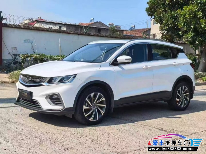 19年吉利缤越轿车抵押车出售