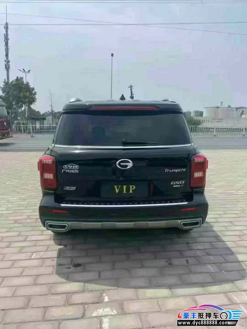 20年传祺GS8轿车抵押车出售