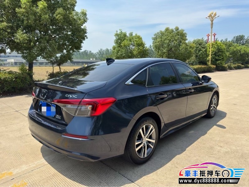 23年本田思域轿车抵押车出售