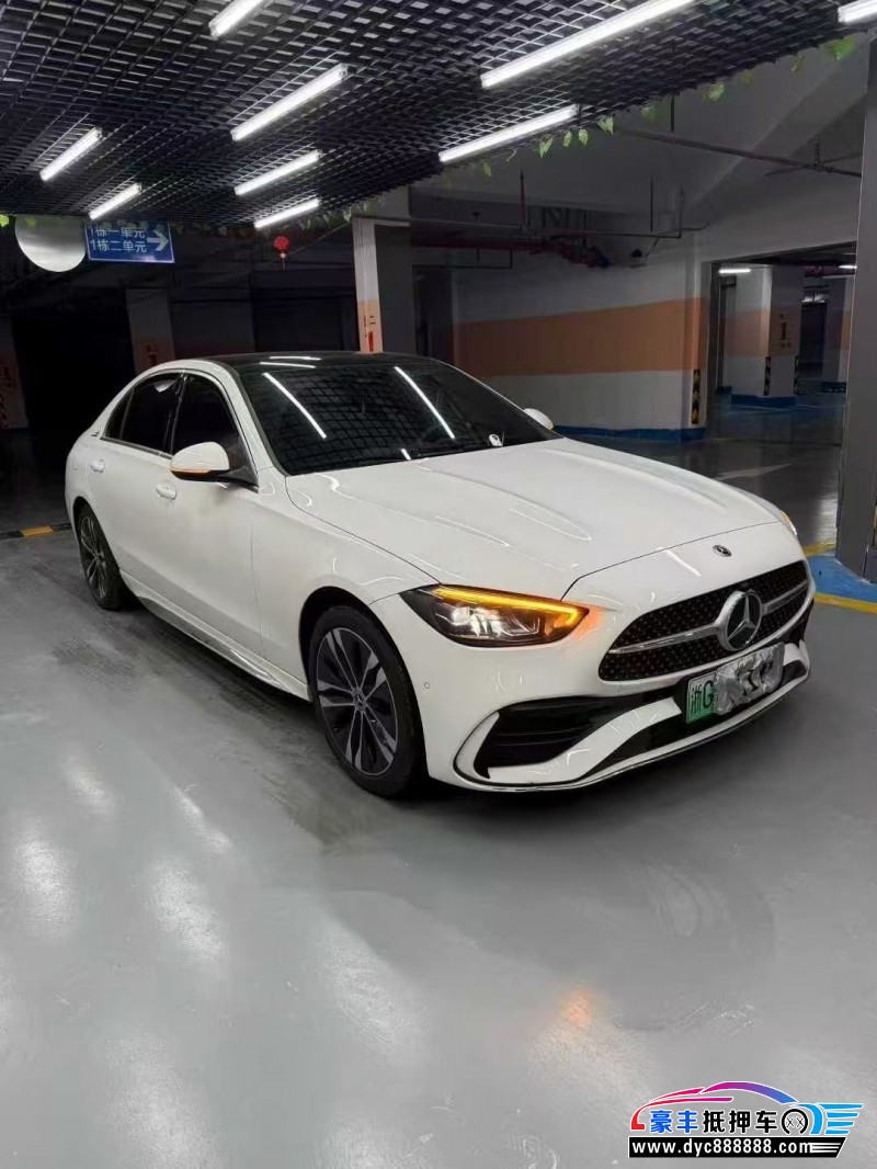 23年奔驰C轿车抵押车出售