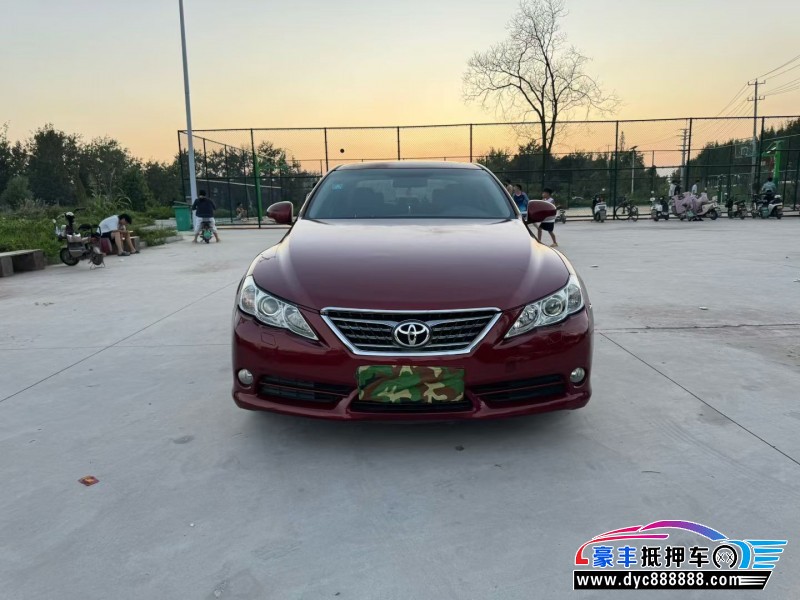 11年丰田锐志轿车抵押车出售
