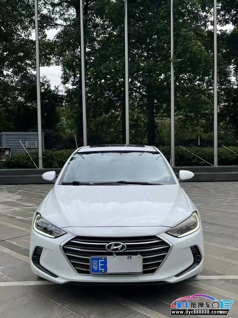 19年现代领动轿车抵押车出售