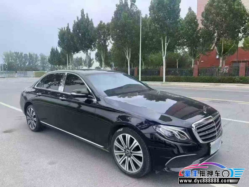 18年奔驰E轿车抵押车出售
