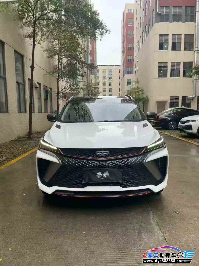 22年吉利缤越轿车抵押车出售