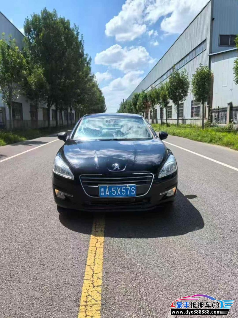 12年标致508轿车抵押车出售