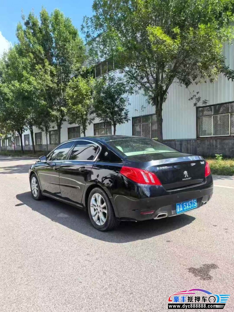 12年标致508轿车抵押车出售