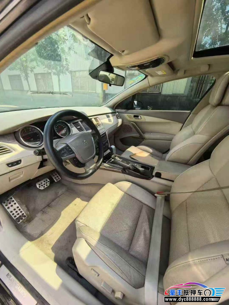 12年标致508轿车抵押车出售