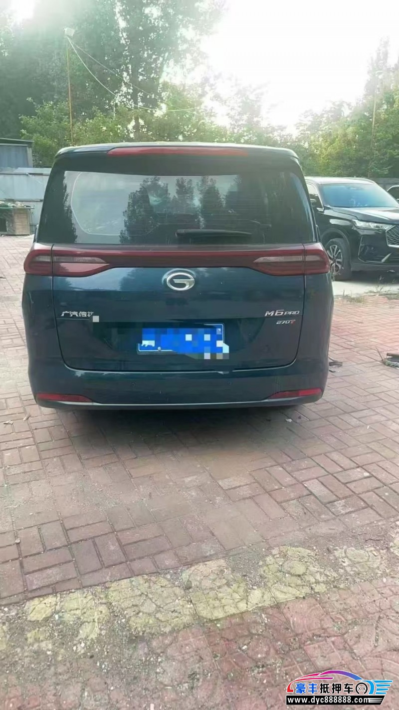 23年传祺m6轿车抵押车出售