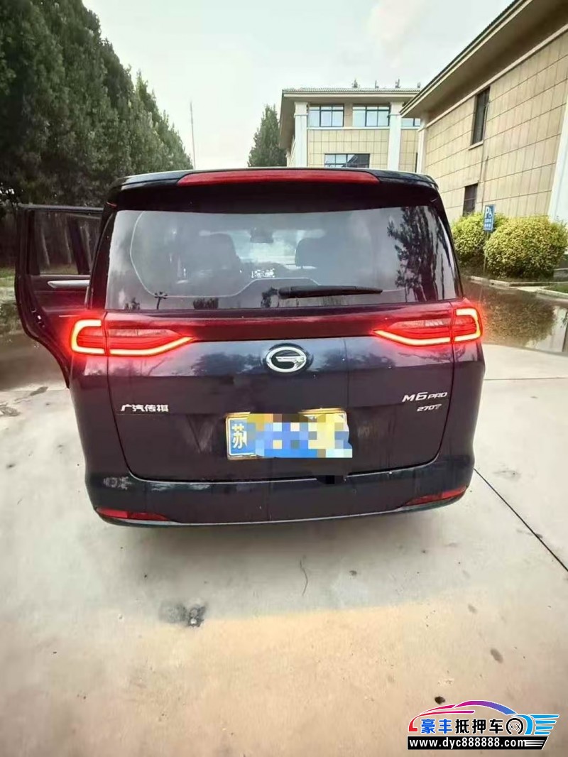 23年传祺m6轿车抵押车出售