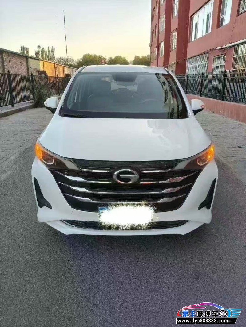 19年传祺m6轿车抵押车出售