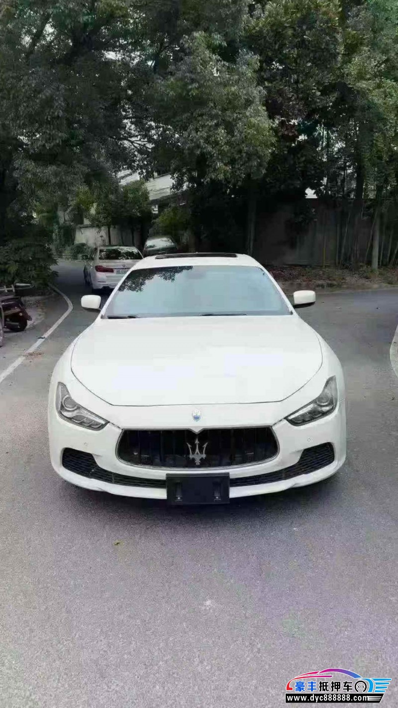 15年玛莎拉蒂Ghibli轿车抵押车出售