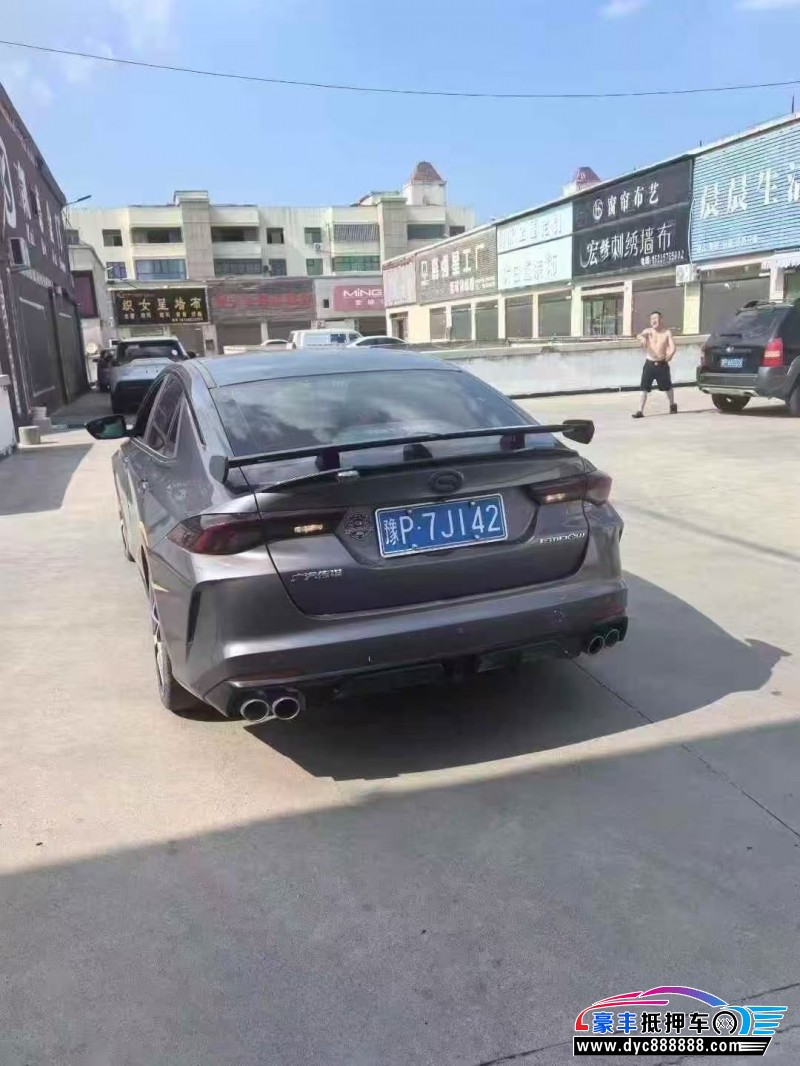 23年传祺影豹轿车抵押车出售