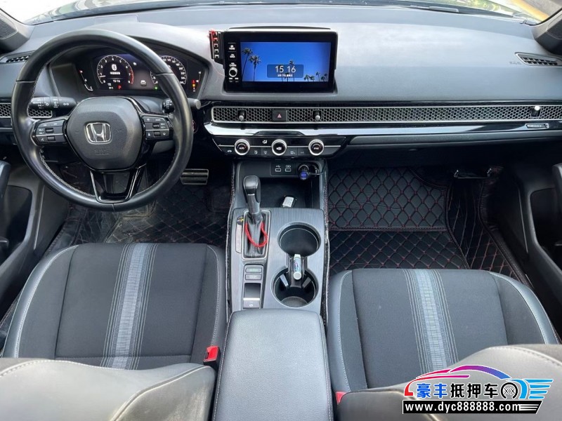 23年本田思域轿车抵押车出售