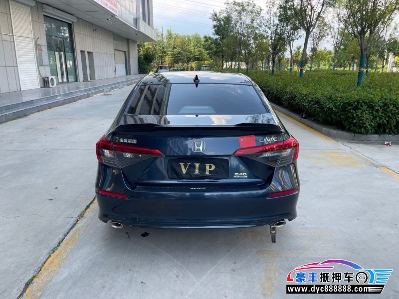 23年本田思域轿车抵押车出售