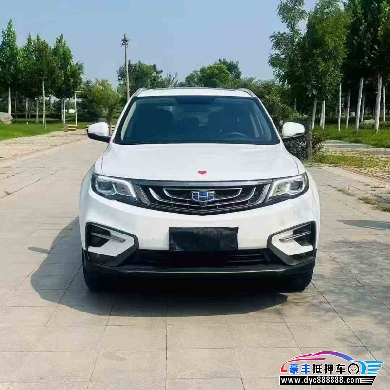 20年吉利博越轿车抵押车出售