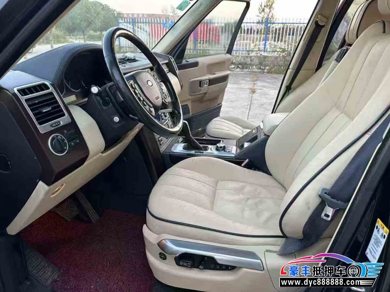 09年路虎揽胜轿车抵押车出售