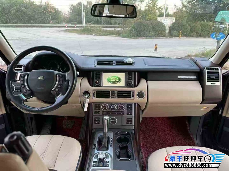 09年路虎揽胜轿车抵押车出售