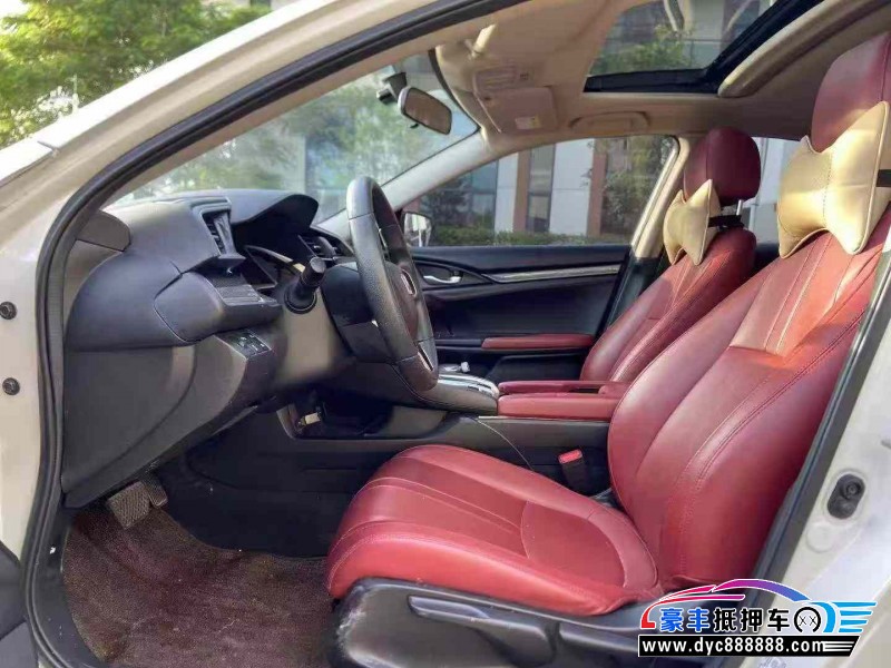 21年本田思域轿车抵押车出售