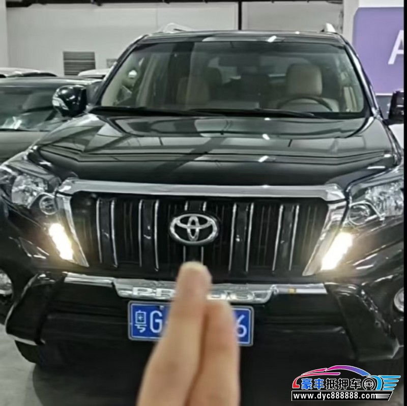 18年丰田普拉多（霸道）轿车抵押车出售