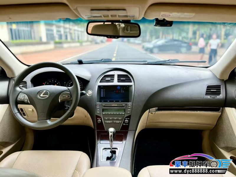 12年雷克萨斯ES轿车抵押车出售