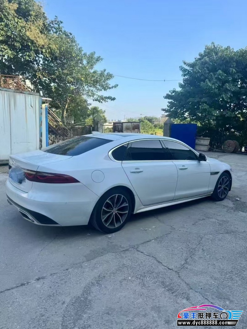 23年捷豹XFL轿车抵押车出售