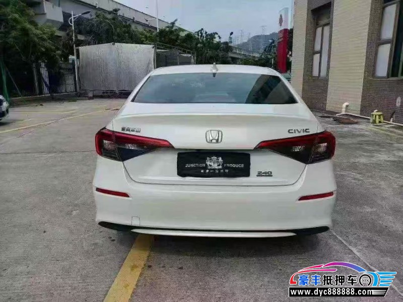 24年本田思域轿车抵押车出售