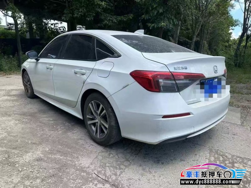 22年本田思域轿车抵押车出售