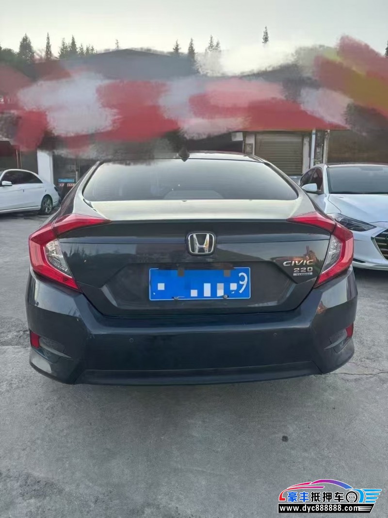 16年本田思域轿车抵押车出售