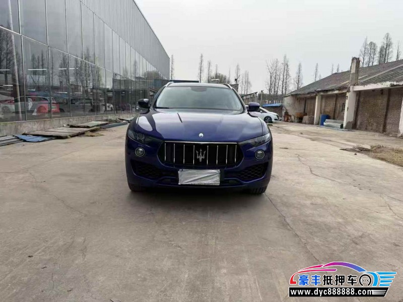18年玛莎拉蒂莱万特轿车抵押车出售