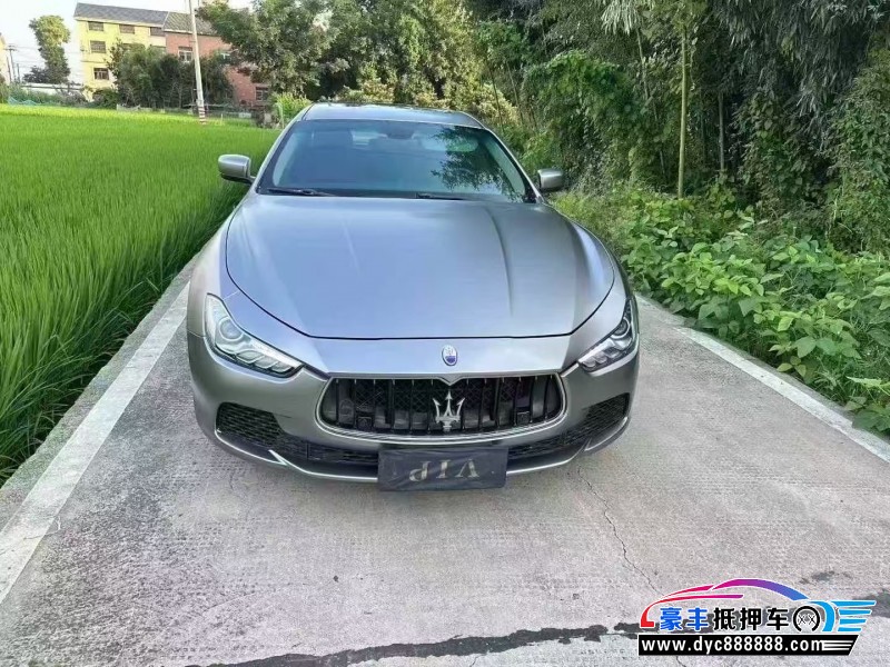 15年玛莎拉蒂Ghibli轿车抵押车出售