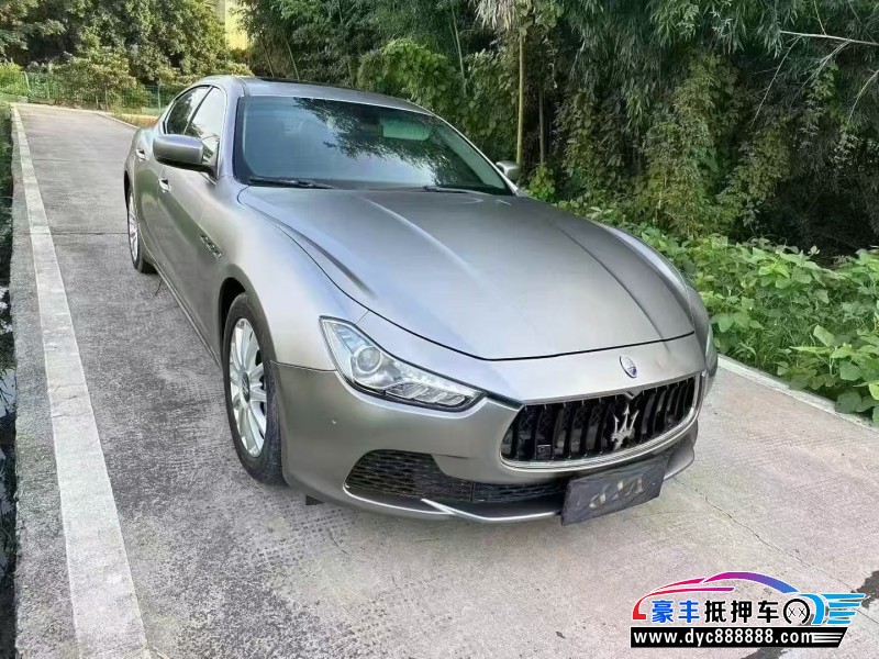 15年玛莎拉蒂Ghibli轿车抵押车出售