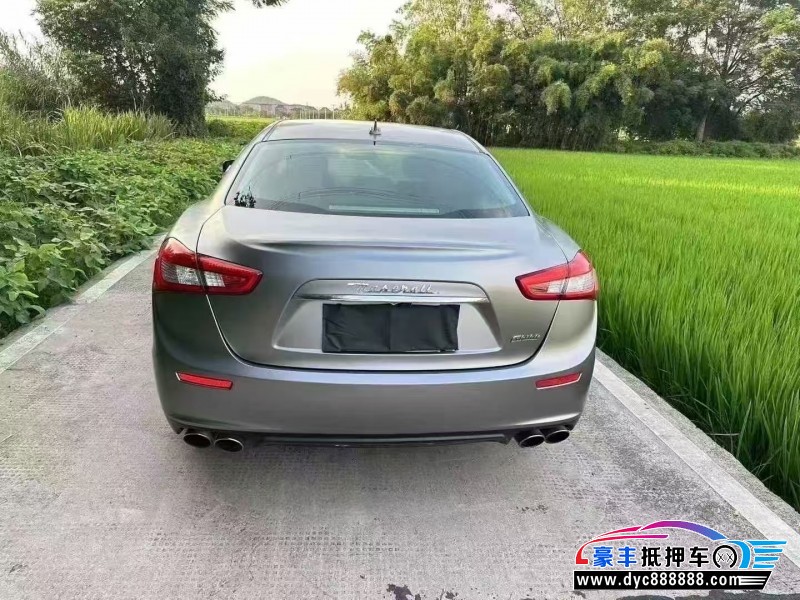 15年玛莎拉蒂Ghibli轿车抵押车出售