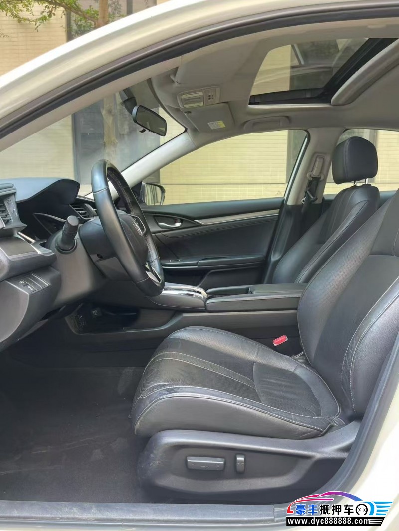 19年本田思域轿车抵押车出售