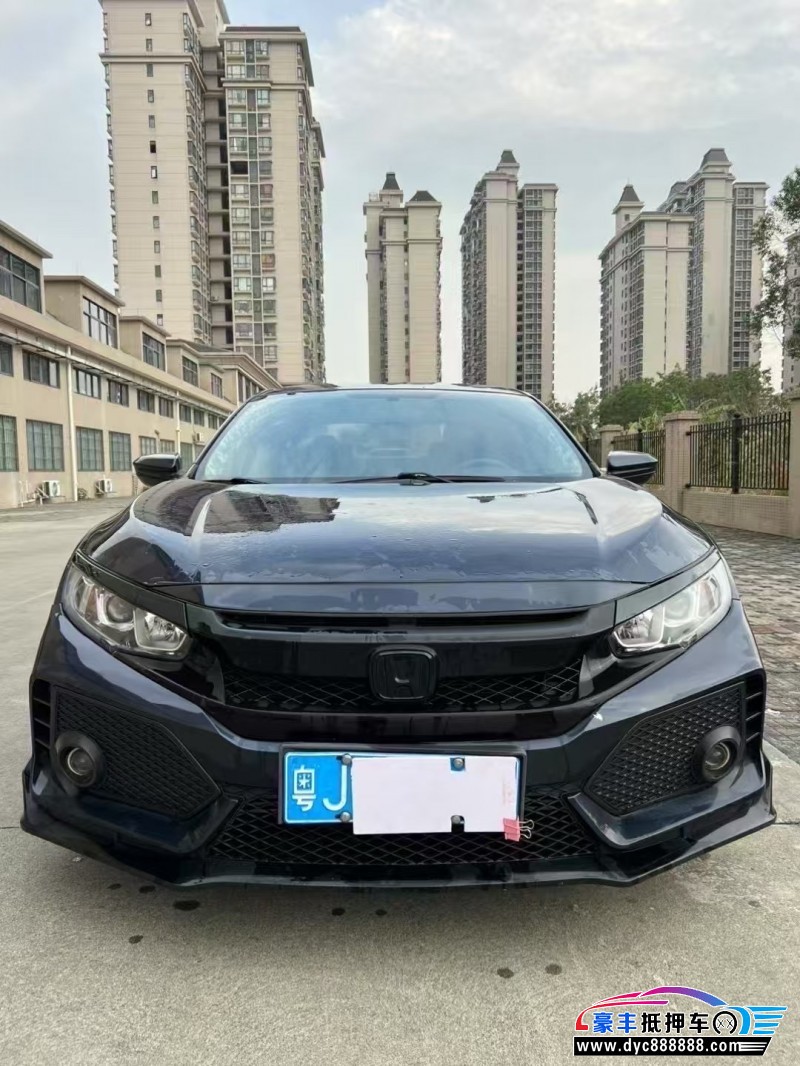 21年本田思域轿车抵押车出售