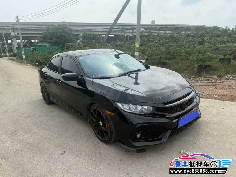 18年本田思域轿车抵押车出售