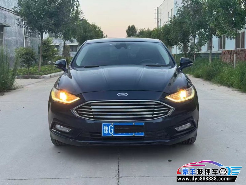 18年福特蒙迪欧轿车抵押车出售