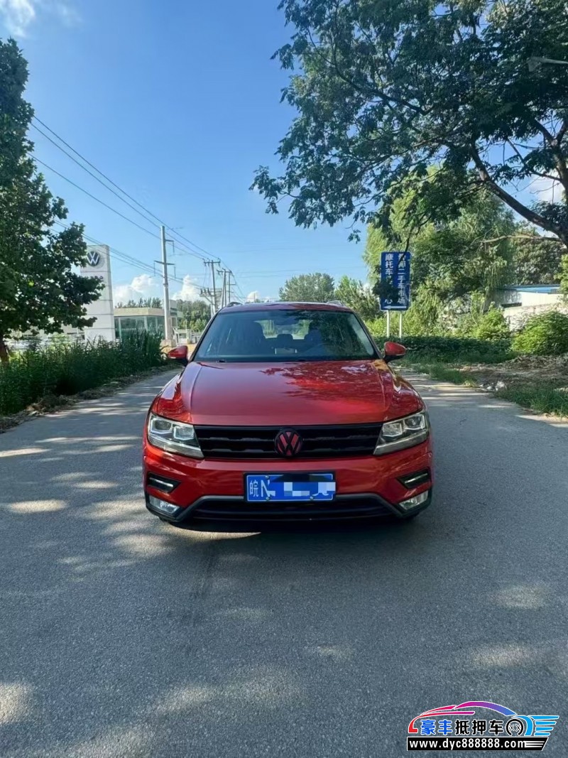 17年大众途观L轿车抵押车出售